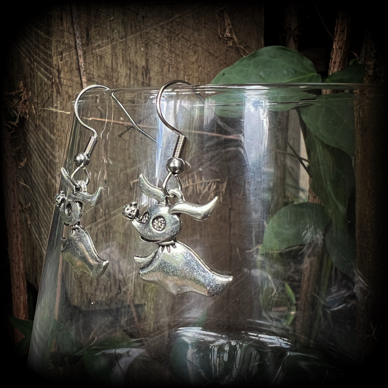 Corpse Bride-Zero earrings-Halloween earrings