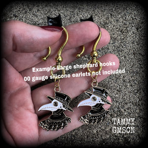 Plague Doctor earrings