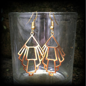 Aphrodite earrings-Art Nouveau inspired earrings