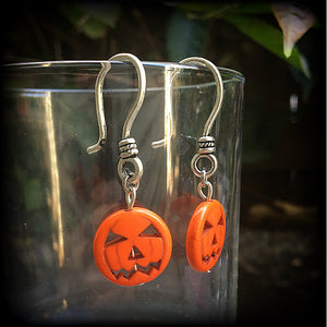 Jack O’ Lantern earrings-Halloween earrings