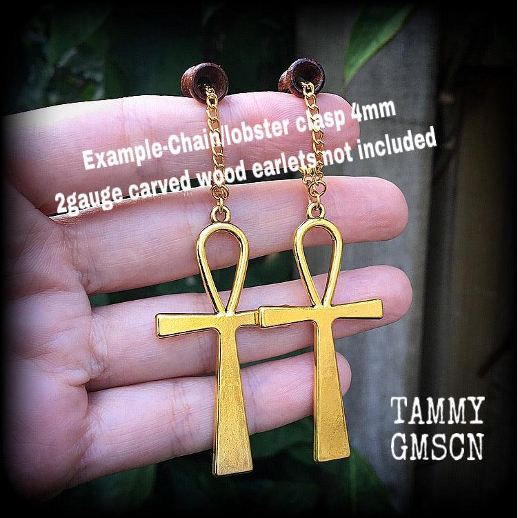 Ankh earrings-Egyptian earrings