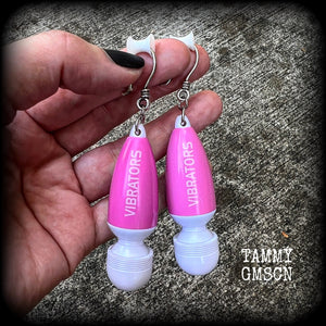 Vibe earrings-Vibrator earrings TammyGMSCN Vibe earrings-Vibrator earrings TammyGMSCN