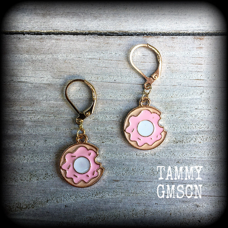 Donut earrings-Donuts earrings