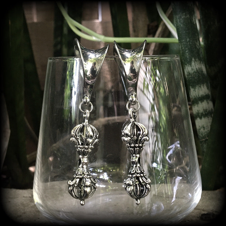 Dorje vajra ear gauges