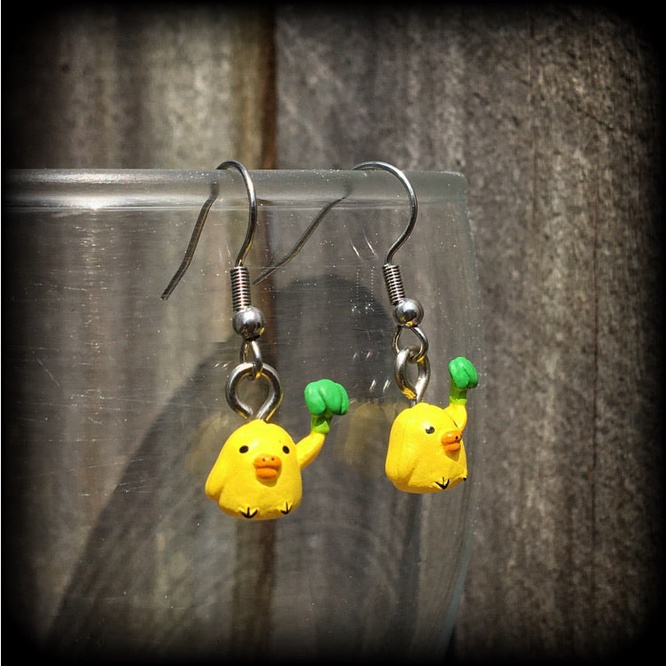 Rilakkuma Japanese earrings