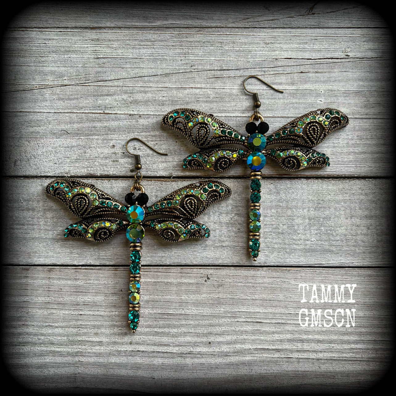 Dragonfly earrings-Cottagecore-Fairycore earrings