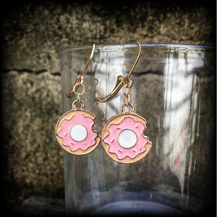 Donut earrings-Donuts earrings