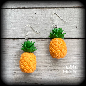 Pineapple earrings