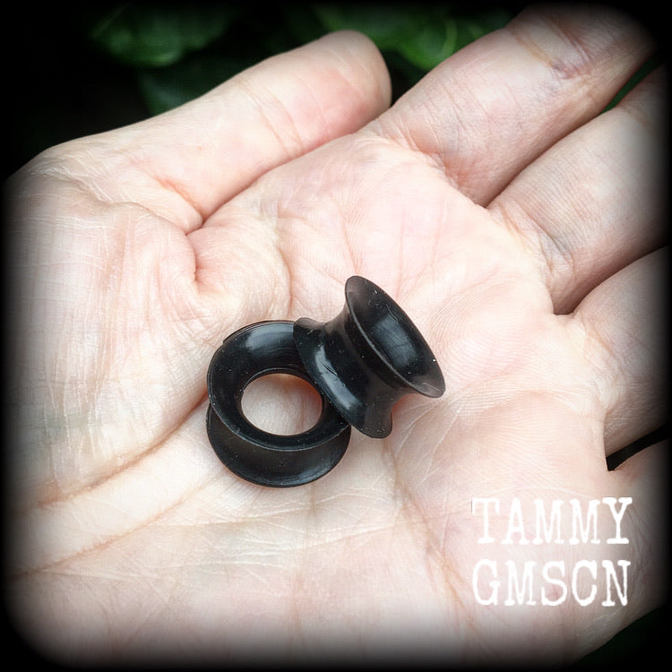 Smaller sizes-Silicone earlets-3mm-12mm