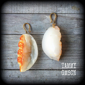 Gyoza earrings-Dumpling earrings