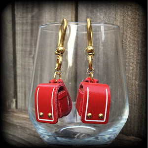 Randoseru earrings-Japanese backpack earrings