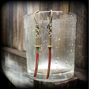 Sword of Kali-Kali Maa earrings