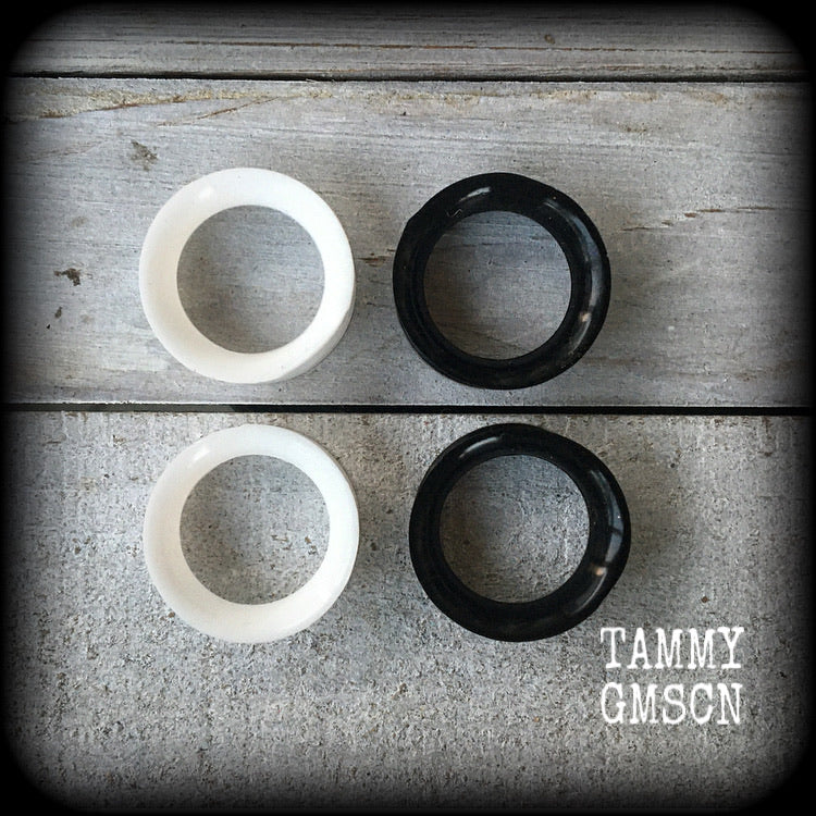 Larger lobes-Silicone earlets-14mm-25mm