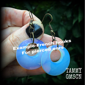 Opalite earrings-Moonstone earrings