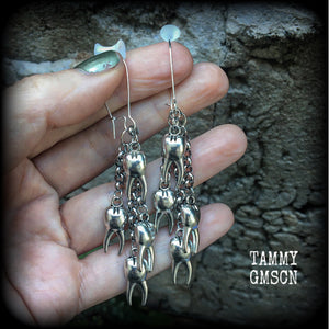 Tooth fairies-Teeth earrings