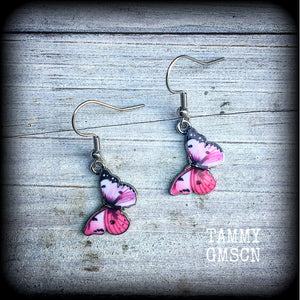 Butterfly earrings-Butterfly jewelry