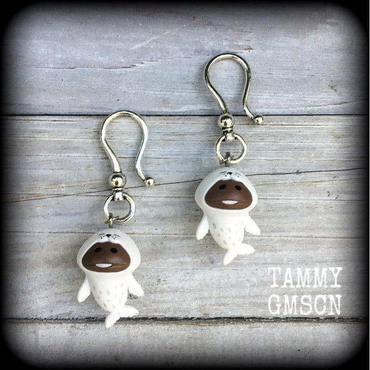 Nameko earrings-Mushroom earrings