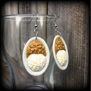 Japanese curry earrings-Katsu earrings