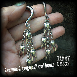 Tooth fairies-Teeth earrings