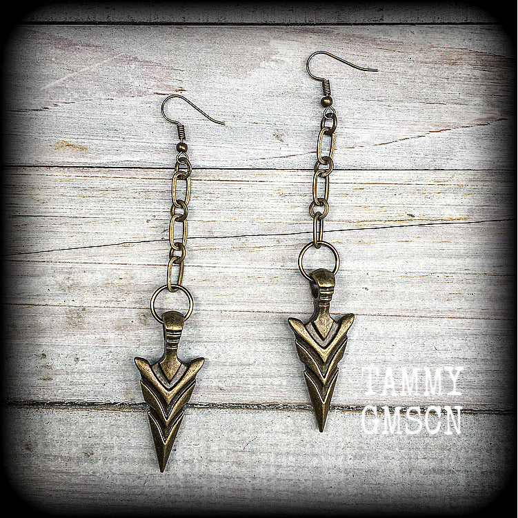 Arrow earrings-Artemis earrings