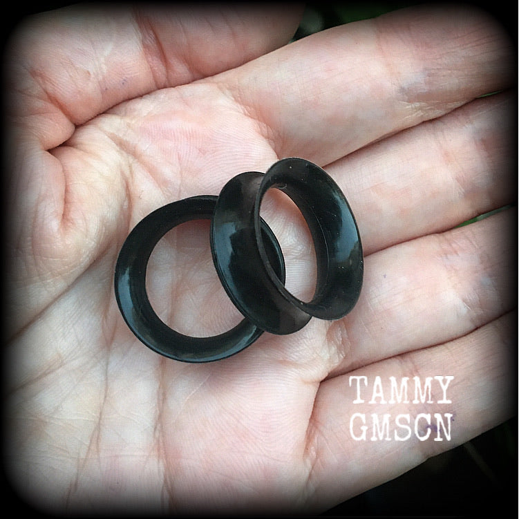 Larger lobes-Silicone earlets-14mm-25mm