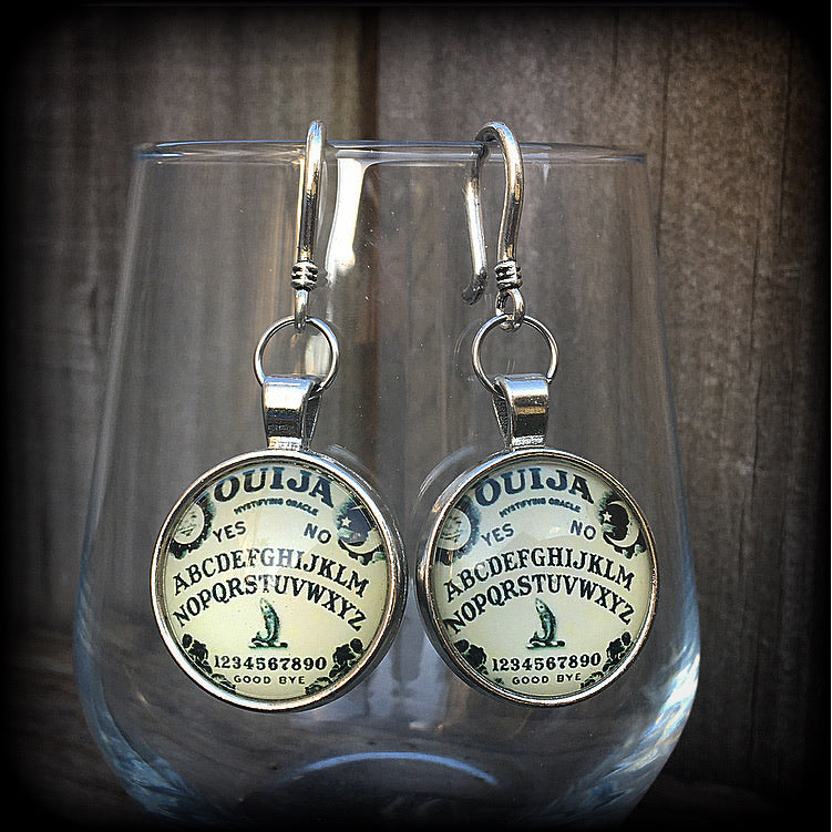 Ouija plug friendly earrings