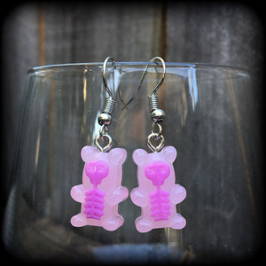 Gummy bear earrings 