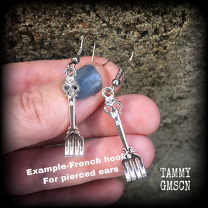 Fork earrings-Cutlery jewlery